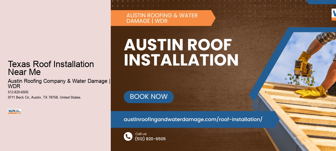 Texas Roof Installation Near Me